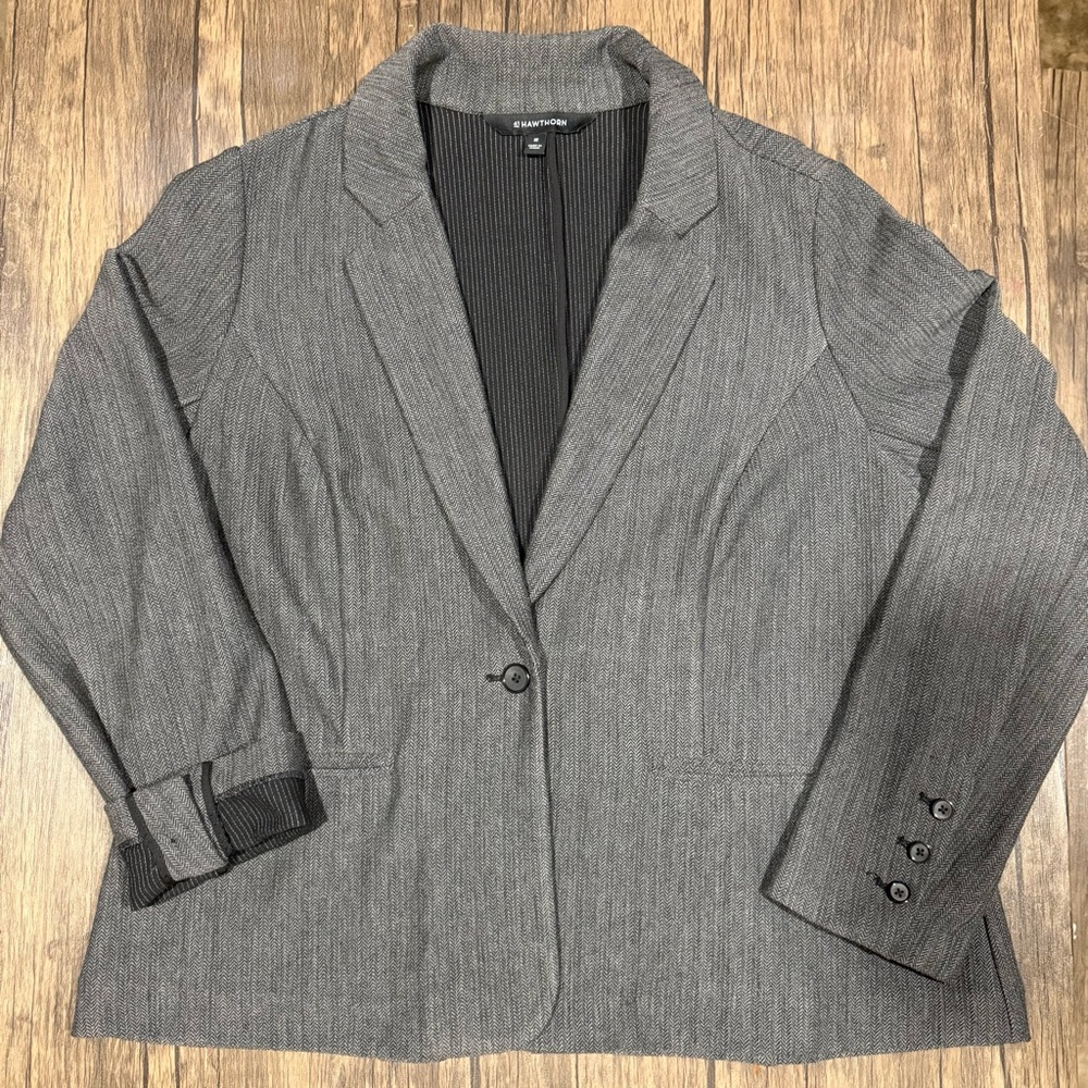 41 Hawthorn Charcoal Blazer